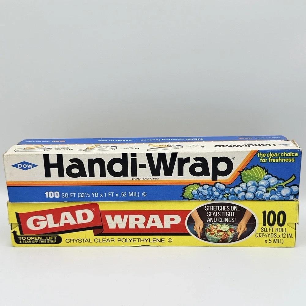 Glad Wrap boxes paper glad